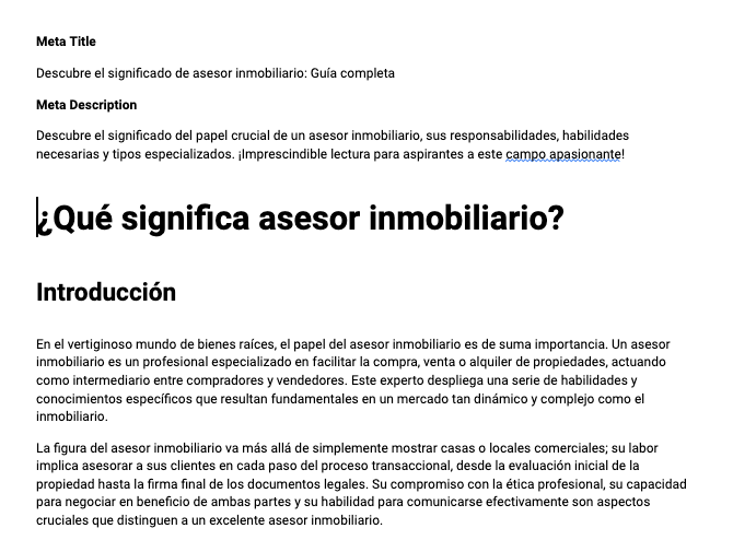 Contenidos SEO para inmobiliarias